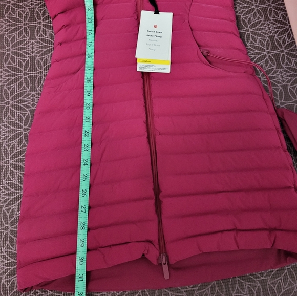 Like new Lululemon pack it down long jacket sz4 - Picture 13 of 13